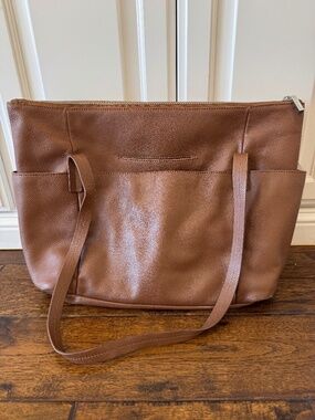 Hammitt Los Angeles Brown Leather Tote Bag